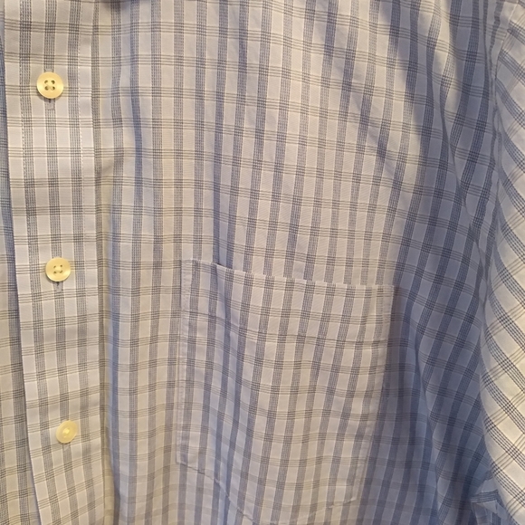 Michael Kors Blue/White Dress XL Shirt. - Picture 7 of 7